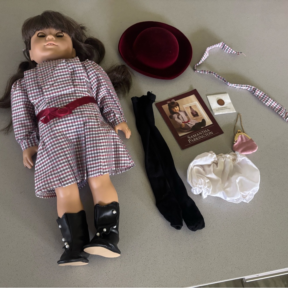 Samantha American Girl Doll and accessories